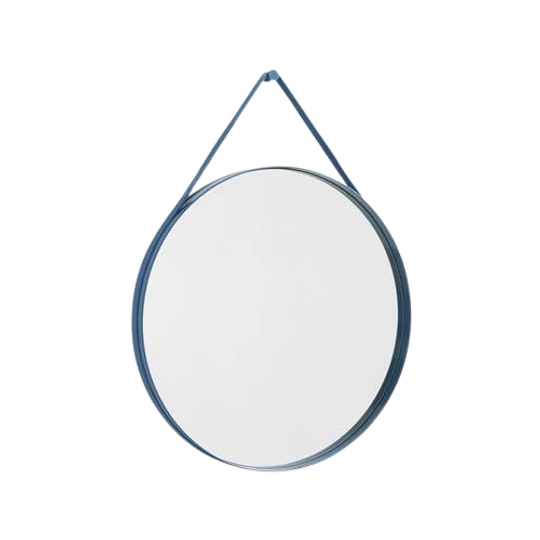 HAY Strap Spiegel Ø 70 Cm - Blue - Tweedekans 1