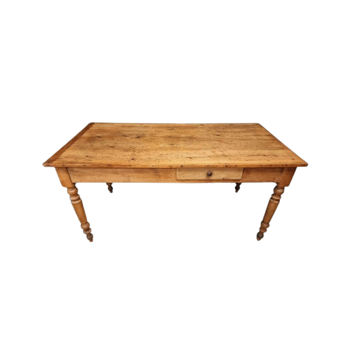 Antieke Franse Tafel Landelijke Eettafel 83 X 162 Cm