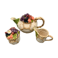 Vintage Thee Set Fruits 3 Delig