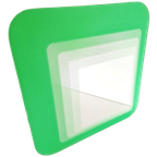 Vintage Groene Spiegel Hylkje IKEA Spiegel thumbnail 1