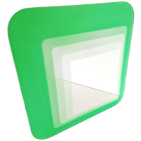 Vintage Groene Spiegel Hylkje IKEA Spiegel