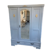 Brocante Art Deco Kledingkast