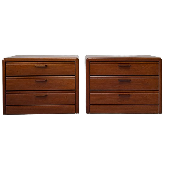 Vintage Hülsta Set Houten Ladekastjes 1