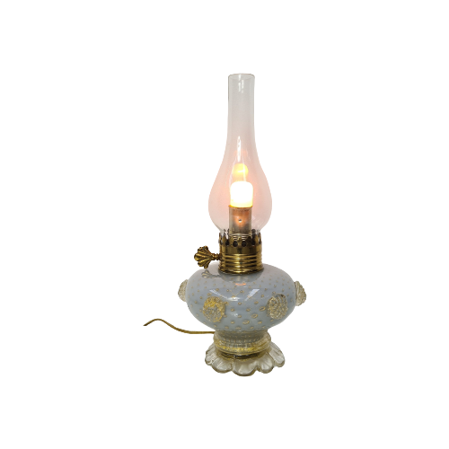 Vintage Murano Faux Gaslight, 1950S Barovier & Tose Style