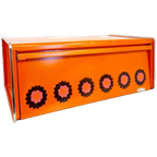 Oranje Brabantia Broodtrommel Vintage Broodbak Kastje thumbnail 1