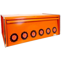 Oranje Brabantia Broodtrommel Vintage Broodbak Kastje