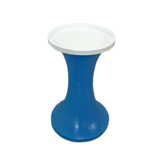 Kunststof Veb Kruk Blauw Met Wit Nr. 2 1