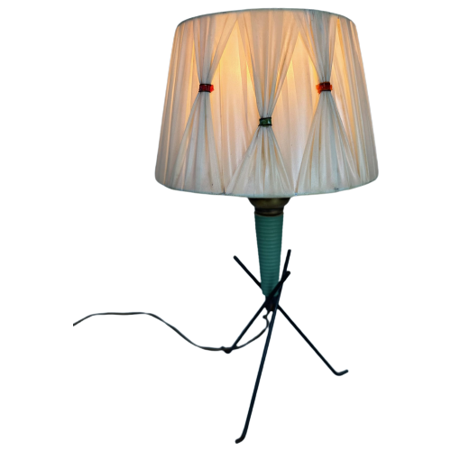 Vintage Franse Tripod Lamp