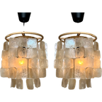 Set Van 2 Capiz Schelpen Schelp Hanglamp Hanglampen Opaline thumbnail 1