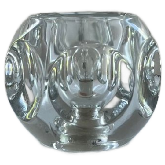Vintage Peill & Putzler Glass Table Lamp 1