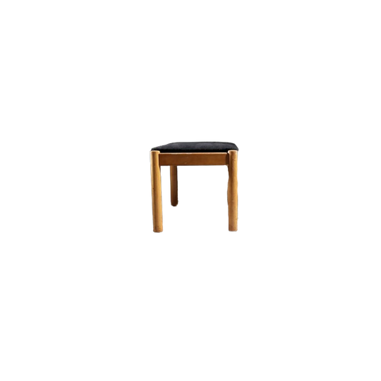 Vintage Design Beuken Krukken / Hocker / Voetenbank Jaren 60 1