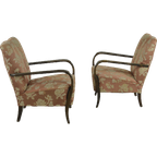 1950’S Swedish Modern Set Of 2 Sculptural Armchairs thumbnail 1