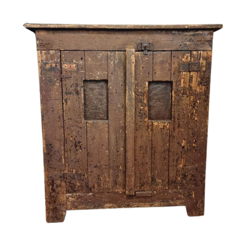 Antieke Kast Franse Werkkast Dressoirkast 112X121 Cm