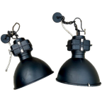 2x Grote Zware Industriële Lamp thumbnail 1
