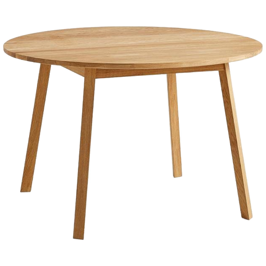 HAY | Eettafel Triangle Leg Rond Ø115 Massief Eiken 1