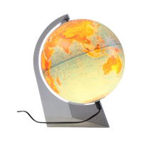 Illuminated Scan Globe, Denmark 1980S