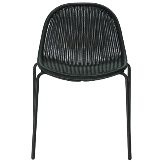 Feelgood Designs • Terasstoel Donkergrijs (outdoor Rotan) 1