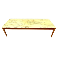 Retro Vintage Salontafel Tafel Marmer Jaren 60 Mid Century