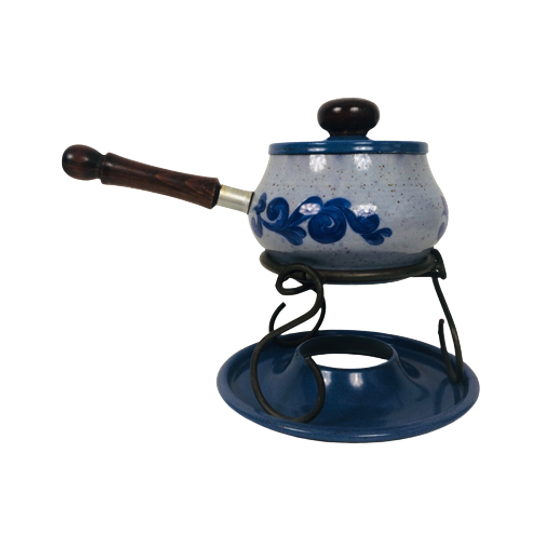 Fondue Set Blauw 1