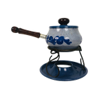 Fondue Set Blauw thumbnail 1