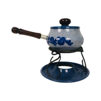 Fondue Set Blauw