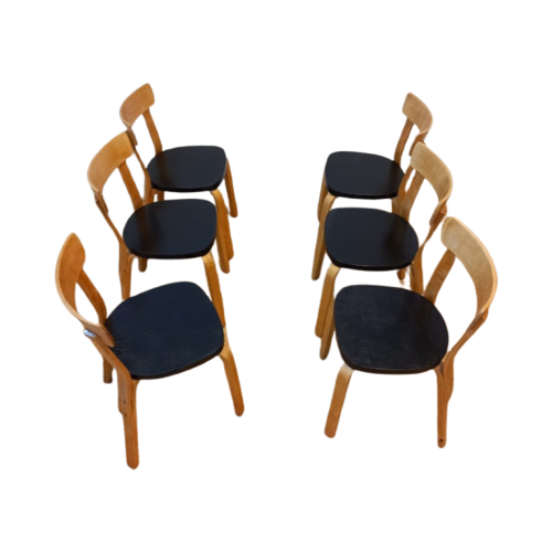 Set Of 6 Chairs Nr. 69 Aalvar Aalto