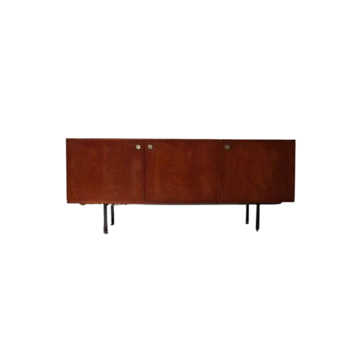 Teak Sideboard By Louis Paolozzi For Monopoly, France 1960'S