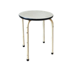 Retro Vintage Kruk Stoel Jaren 70 Plantentafel thumbnail 1