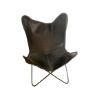 Egg Chair In Leder thumbnail 1