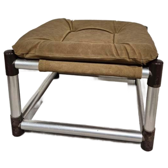 Magnatex Tetra Inc. Usa Voetenbank Vintage Safari Stijl 1