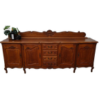 Vintage Louis Xv Wandkast Buffetkast Dressoir Ladekast 205 thumbnail 1