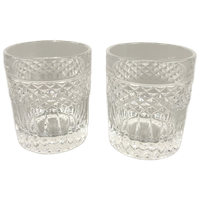 Duo Val Saint Lambert Whisky Glazen