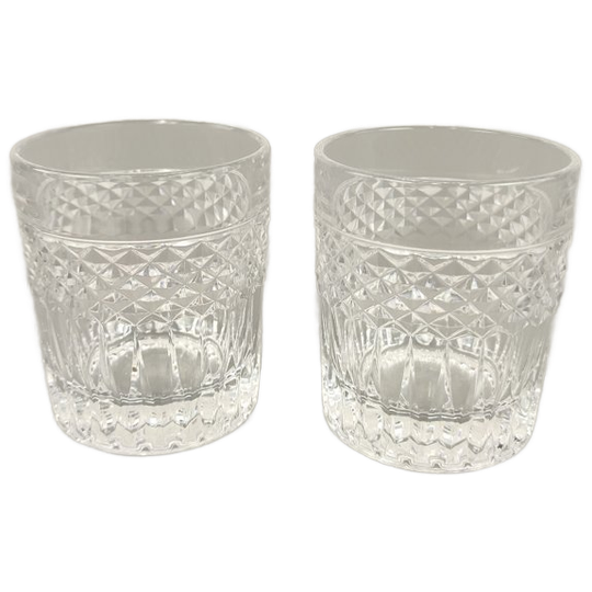 Duo Val Saint Lambert Whisky Glazen 1