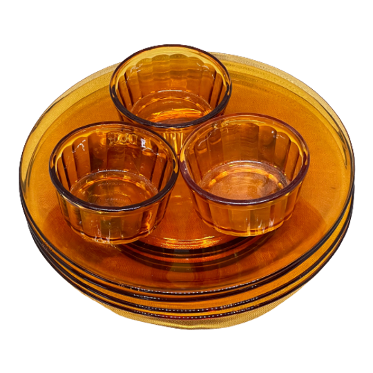 Duralex Ontbijt Bord Bruin Glas Per Stuk 1