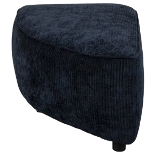 Zuiver Hunter Bank Element Rond Hoek Links Navy 1