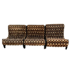Retro Modulaire Zetel / Vintage Fauteuil / Salon 3 Delig thumbnail 1