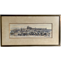 Pen Tekening Praag 1986