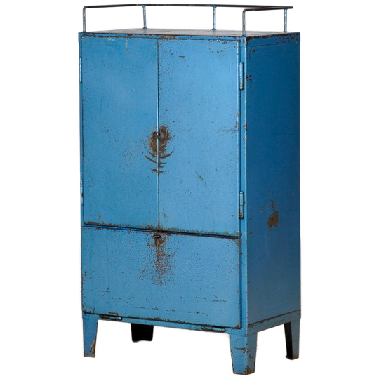 Industriële Kastje Met Vier Laden Uit De Jaren ’70 1