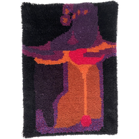 Wall Rug With Bear Decor 1970S