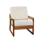 Prachtige Vintage Deens Design Fauteuil Uit De Jaren ’60 Van Arne Wahl Voor Komfort thumbnail 1