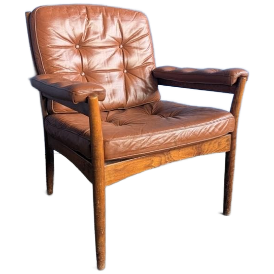 Vintage G-mobel Fauteuil - Göte Möbler Zweden 1