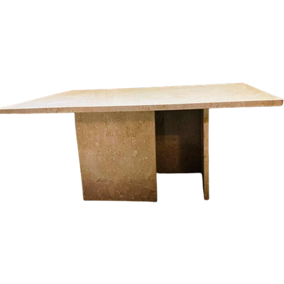 Travertin Salontafel Van 90 X 65 Cm