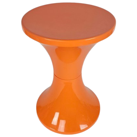 Space Age - Tam Tam - Diabolo Krukje - Kunststof - Oranje - 70's 1