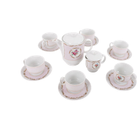 Fine Italian Porcelain Set From T. Limoges For Richard Ginori, 1970’s