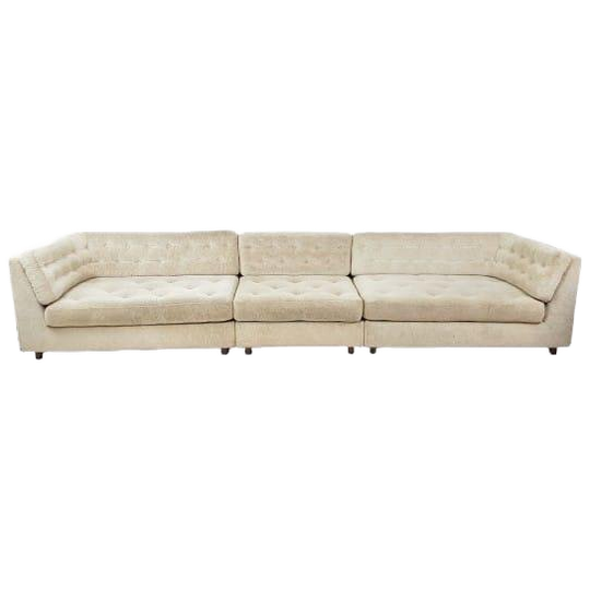 Vintage Modulaire Bank | Sofa Creme Beige Leolux 1