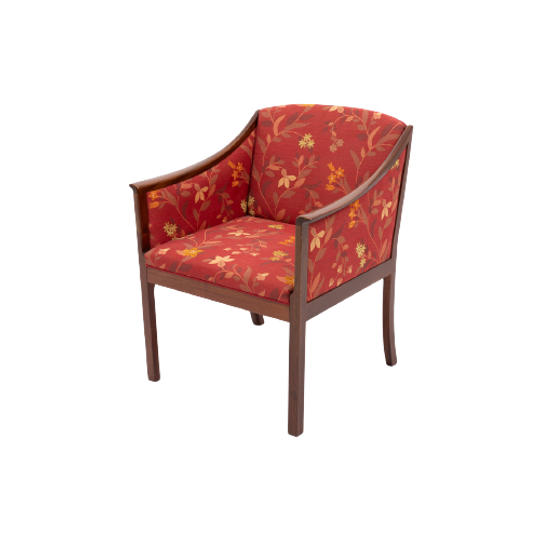 Danish Modern Elegant Armchair By Ole Wanscher For P. Jeppensen, 1960’s 1