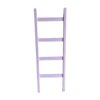 Lila Decoratie Ladder Trapje Krijtverf