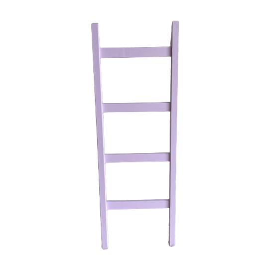 Lila Decoratie Ladder Trapje Krijtverf 1