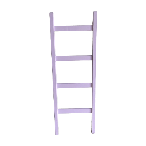 Lila Decoratie Ladder Trapje Krijtverf