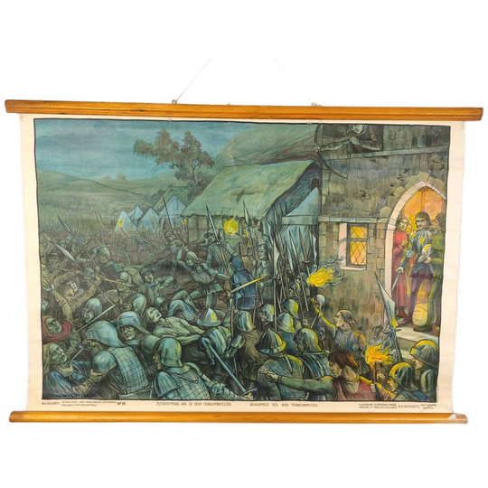 Schoolplaat - Zelfopoffering Van 600 Franchimonteezen 1